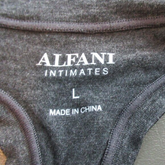 Alfani Women's 1-Pack Ultra Soft Thong Panty Underwear, Charcoal Gray, Large - Picture 5 of 6